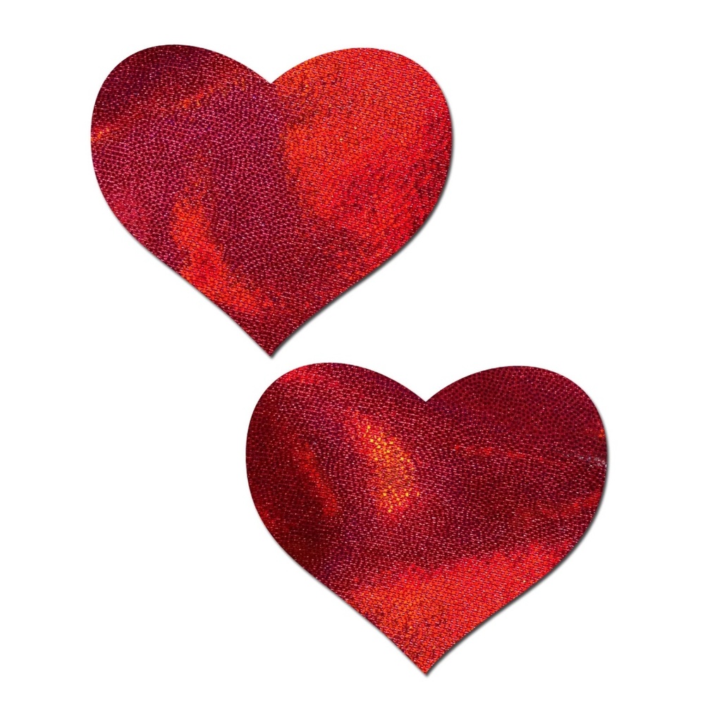 Pastease® Everyday Reusable Pasties Liquid Red Heart Reusable Nipple Covers